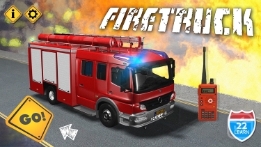 تصاویر Kids Vehicles Fire Truck games