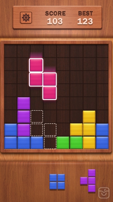 تصاویر Block Fun: Drag Brick Fill Up