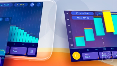 تصاویر Audio spectrum analyzer EQ Rta