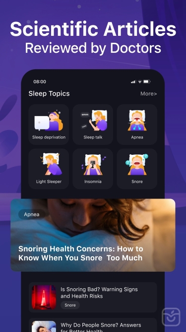 تصاویر Mintal Tracker:Sleep Recorder