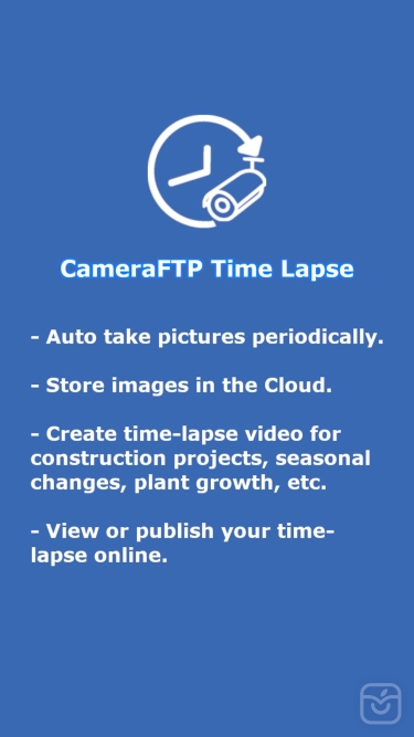 تصاویر CameraFTP Time Lapse