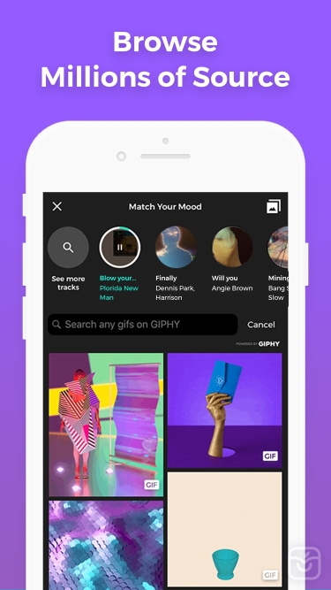 تصاویر Groovo: Video Effects & Glitch ++