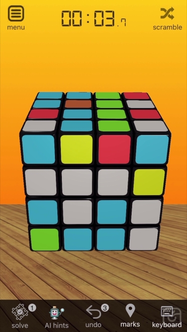تصاویر 3D Magic Cube Solver ++