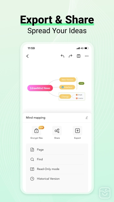 تصاویر EdrawMind: AI Mind Map, Notes ++