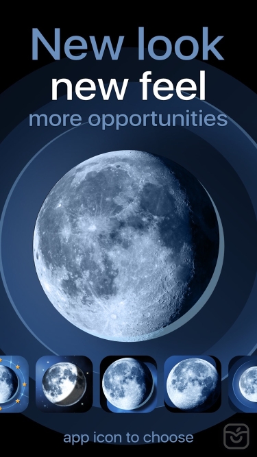 تصاویر Deluxe Moon Pro • App & Widget
