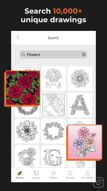 تصاویر Adult Coloring Book - Pigment ++