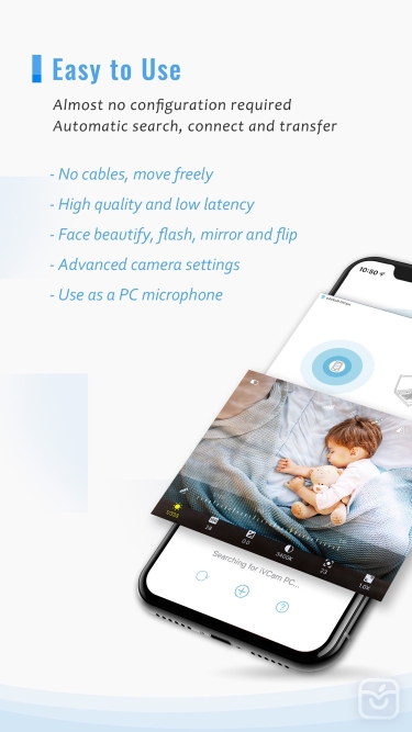 تصاویر iVCam Webcam ++