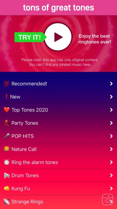 تصاویر Ringtones for iPhone! (music)