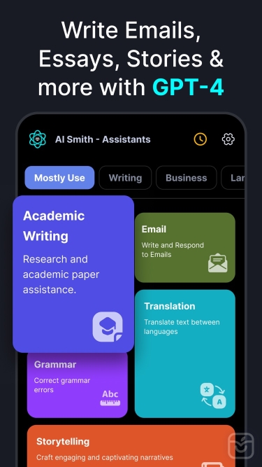 تصاویر AI Chatbot: AI Chat Smith 4 ++