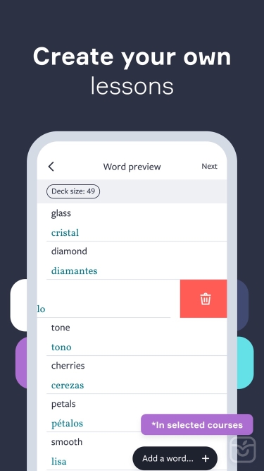 تصاویر Lingvist: Learn Languages Fast ++