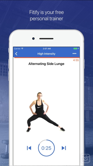 تصاویر Cardio & HIIT Workout - Fitify