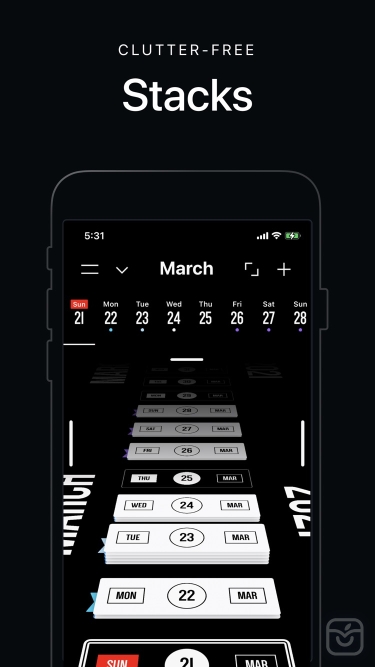 تصاویر Vantage Calendar ++
