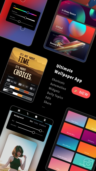 تصاویر Clarity Wallpaper ++ | آنلاک‌شده