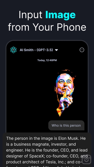 تصاویر AI Chatbot: AI Chat Smith 4 ++