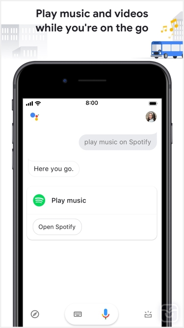 تصاویر Google Assistant