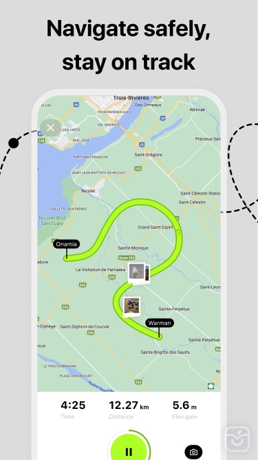 تصاویر Trailscape: Hike, Bike & Run ++