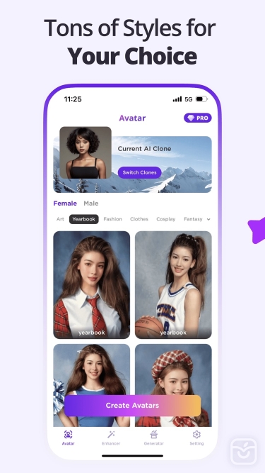 تصاویر iVatar: AI Art Generator ++