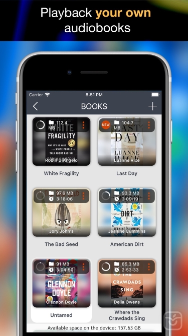 تصاویر ListenBook Pro: bookplayer | $17.99