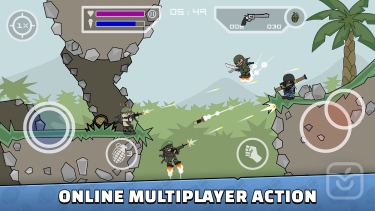 تصاویر Mini Militia - Doodle Army 2 ++