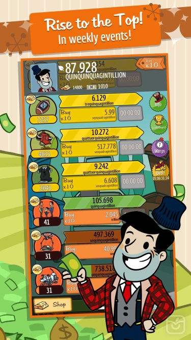 تصاویر AdVenture Capitalist ++
