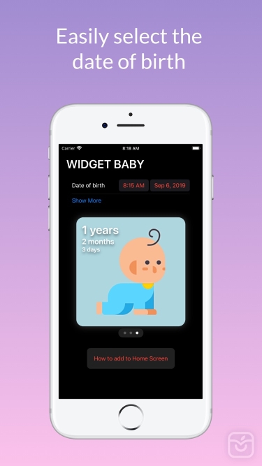 تصاویر Baby Photo Widget