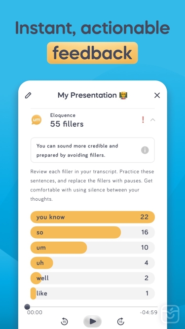 تصاویر Speeko - Public Speaking Coach