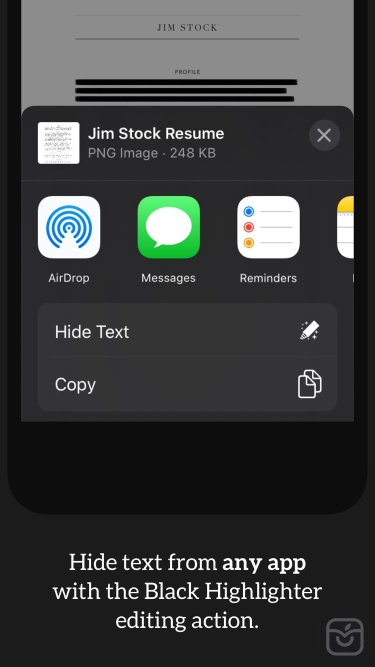 تصاویر Black Highlighter: Censor Text ++