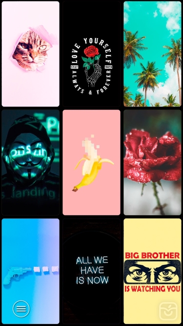 دانلود اپلیکیشن VIBE Aesthetic wallpaper 4K برای آیفون