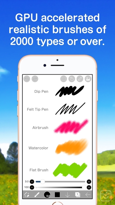 تصاویر ibis Paint X ++