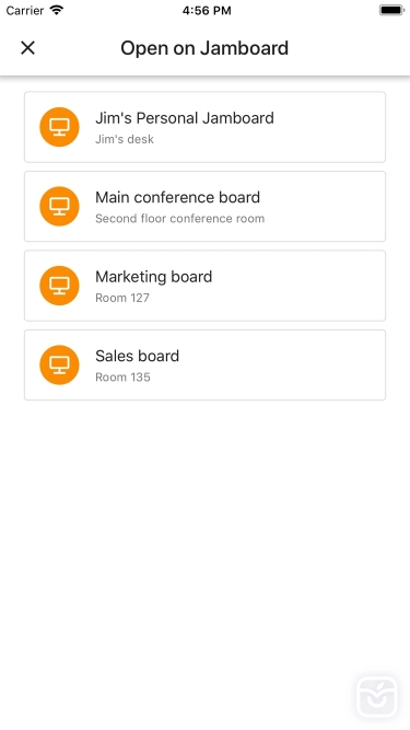 تصاویر Jamboard