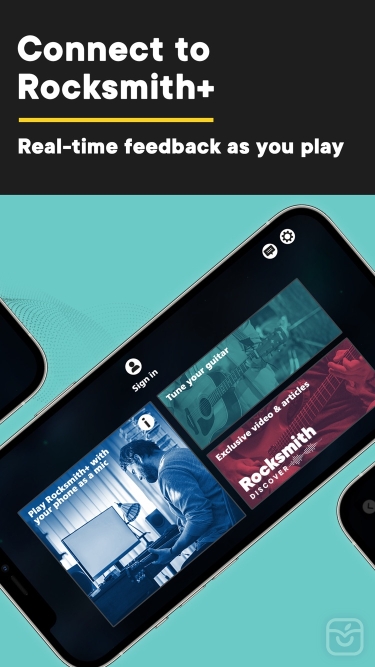 تصاویر Rocksmith+ Connect – Tuner App