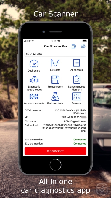 تصاویر Car Scanner ELM OBD2 ++