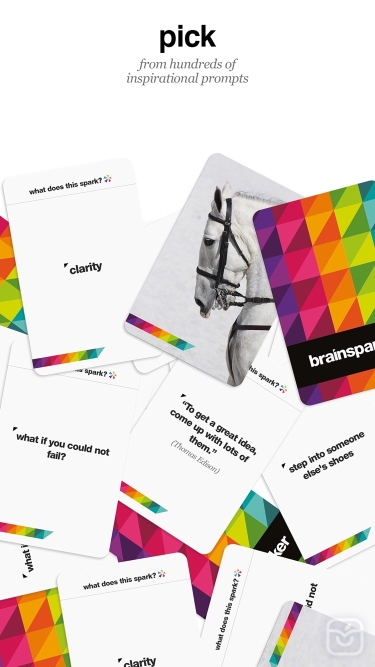 تصاویر Brainsparker Creativity Cards
