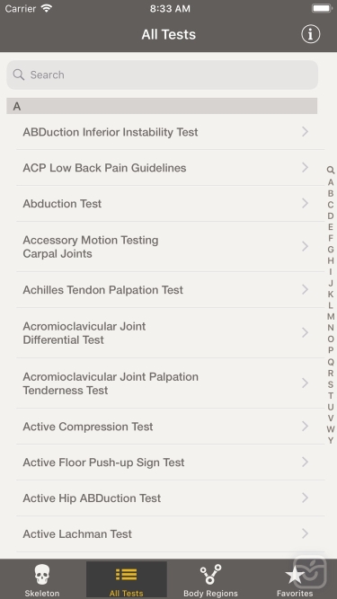 تصاویر CORE -Clinical Orthopedic Exam