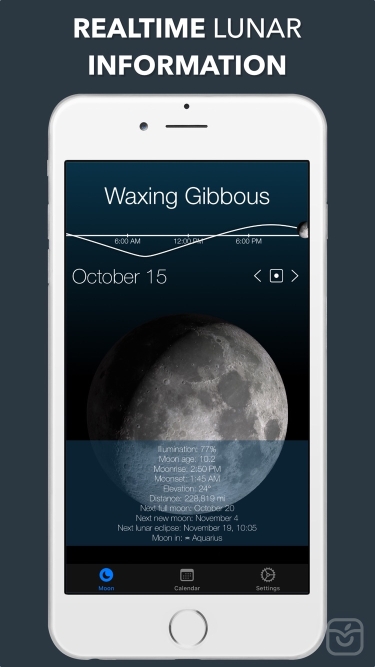 تصاویر Lunar Phase Widget