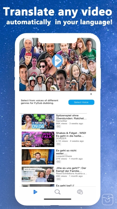 تصاویر FyDub - Video Dubbing ++