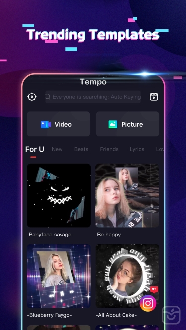 تصاویر Tempo - Music Video Maker