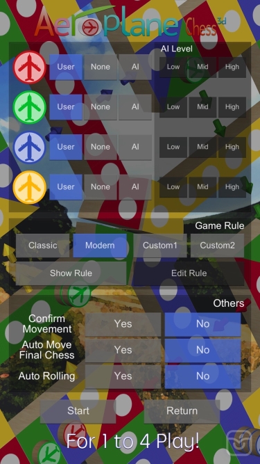 تصاویر Aeroplane Chess 3D ++