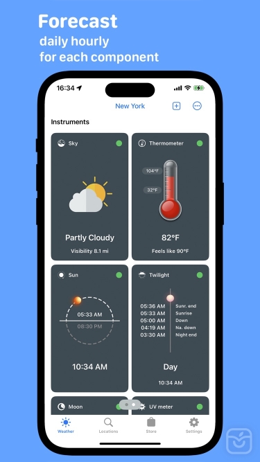 تصاویر Weather Bot: Alerts & Radar