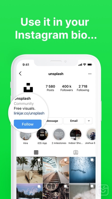 تصاویر Linkjar: Link in bio ++