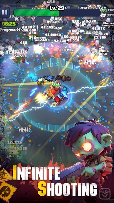 تصاویر Zombie.io: Potato Shooting ++