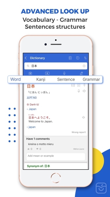 تصاویر Mazii: Dict. to learn Japanese ++