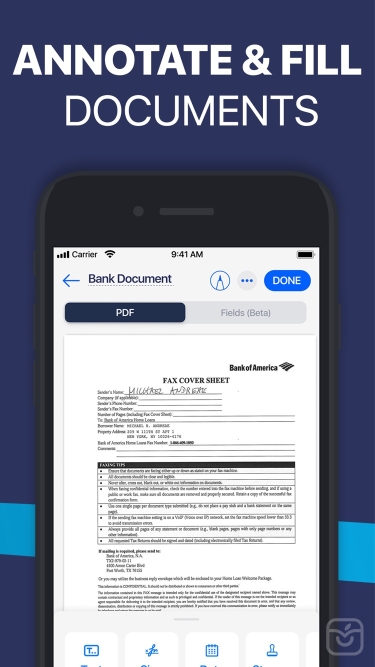 تصاویر Fill PDF Editor, Signature app