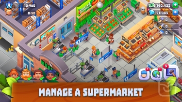 تصاویر Supermarket Village—Farm Town ++