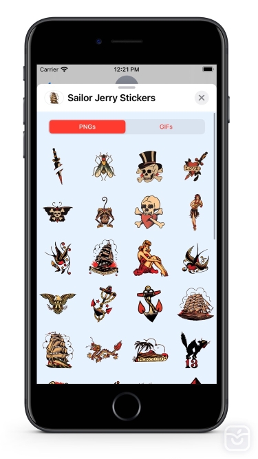 تصاویر Sailor Jerry - GIFs Stickers