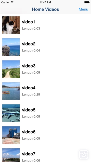 تصاویر Video 2 CameraRoll  Home Video