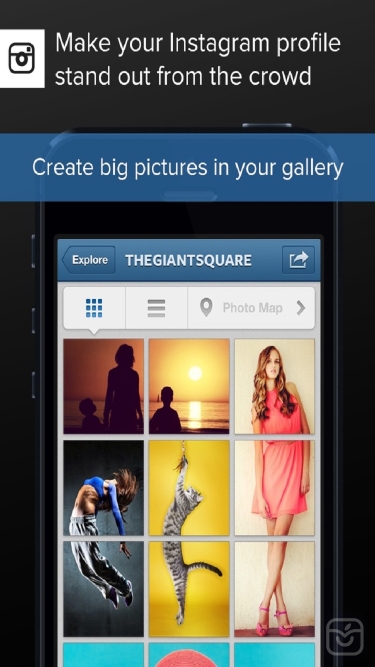 تصاویر Giant Square PRO - Grids‪+