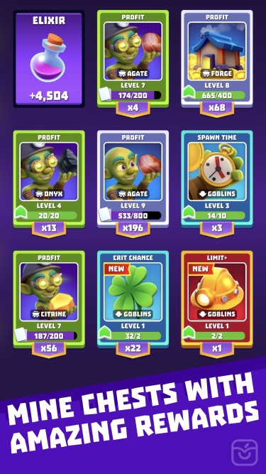 تصاویر Gold and Goblins: Idle Merge ++