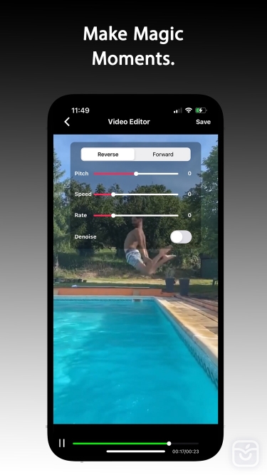 تصاویر Reverse Video Editor - Funny ++