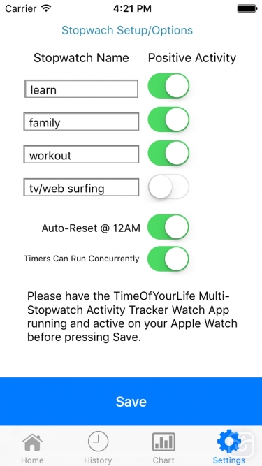 تصاویر TimeOfYourLife Multi Stopwatch